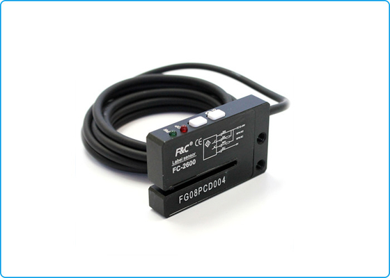 PNP NO+NC 24VDC 4 wires Adhesive Label Sensor Non-contact Tag Detection