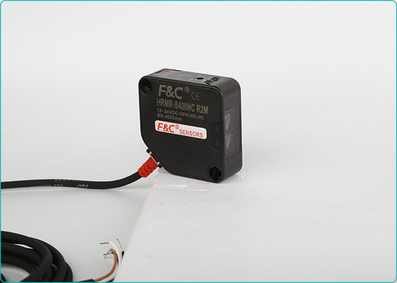 Long Distance Rectangular Photoelectric Sensor  400cm Retro-Reflective 12VDC