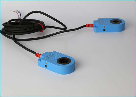 Mini Metal Detector 12VDC Switch Ring Proximity Sensor For Screw Machine