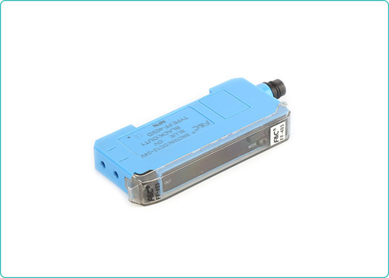 12-24VDC Red Light Digital Fiber Optic Sensor Amplifier PNP NO NC 3 Wires