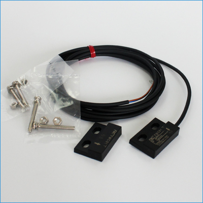 Normal Open 2-wire Black Door Reed Magnetic Switch Sensor