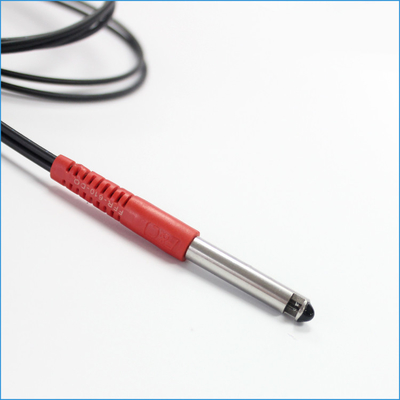 M6 Side ViewDiffuse Fiber Optic Sensor 50mm Sensing Optic Fibers