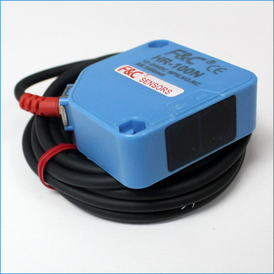 12Volt 4 Wire Reflective Photoelectric Sensors Switch PNP 1M Sensing Square Sensor