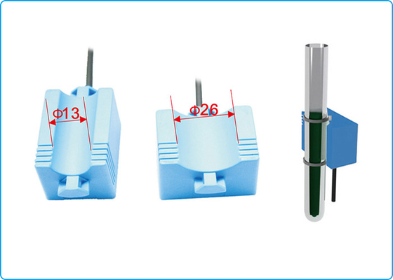 Plastic Detector 24V DC 3 Wires Capacitive Proximity Sensor for 26mm Pipeline Install
