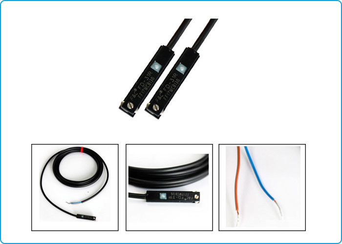 FD-31R Contact Reed Pipe 2-wire Electric Magnetic Switch Sensor 2m Cable Length